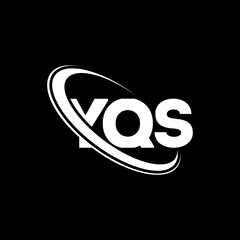 YQS logo. YQS letter. YQS letter logo design. Initials YQS logo linked with circle and uppercase monogram logo. YQS typography for technology, business and real estate brand.