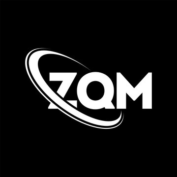 ZQM logo. ZQM letter. ZQM letter logo design. Initials ZQM logo linked with circle and uppercase monogram logo. ZQM typography for technology, business and real estate brand.