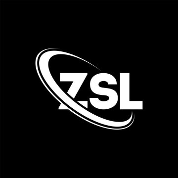 ZSL logo. ZSL letter. ZSL letter logo design. Initials ZSL logo linked with circle and uppercase monogram logo. ZSL typography for technology, business and real estate brand.
