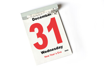 31 .  December 2025 New Years Eve