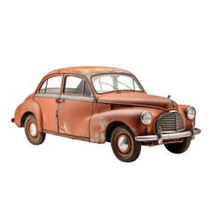 Car isolated on transparent background