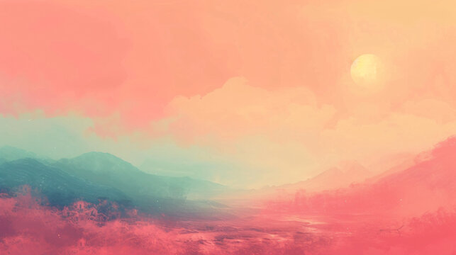 a pastel peach fuzz color background