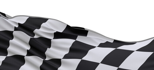 finish flag 3d background muster - PNG