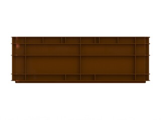 Stackable Storage Box Capacity 40 Liters 3D print model