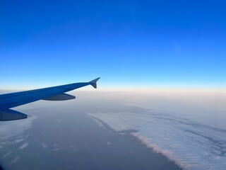 view from the plane