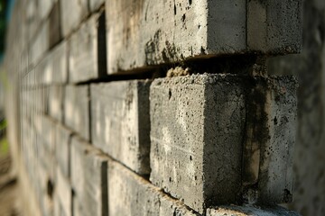 a close up of a wall