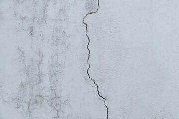 Background of cracked concrete wall