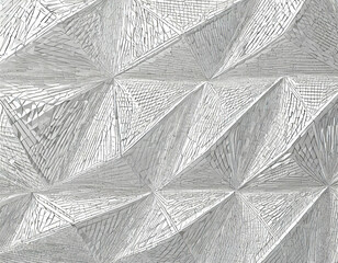 White polygon textured background