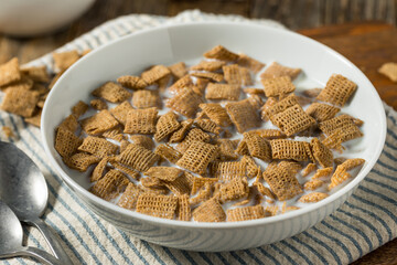 Healthy Wheat Squares Breakfast Cereal
