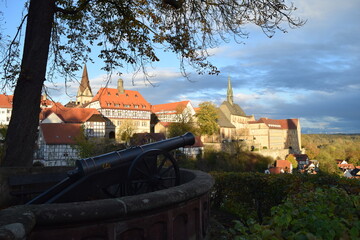 F&uuml;geler cannon in Warburg; Germany; North Rhine-Westphalia