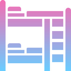 Bunk bed icon