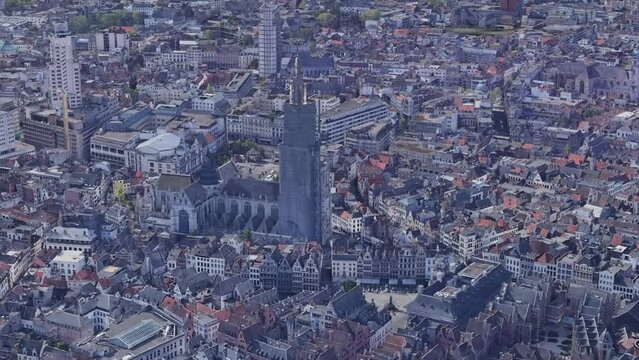 Antwerp a city in northern Belgium, in the Flemish Region, in the district of Antwerp, located on the Scheldt