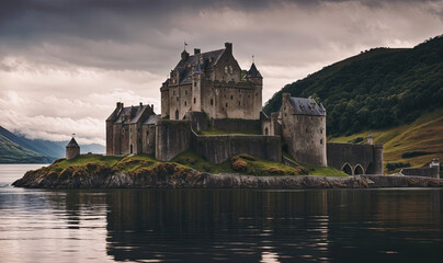 Fototapeta na wymiar Old European castles