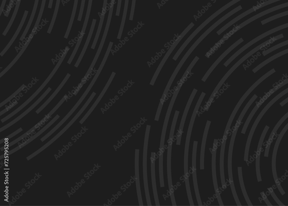Poster minimalist background with curved swirl lines pattern