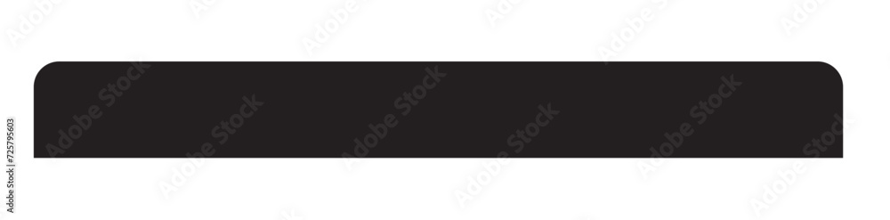 Poster web, print button, banner, plaque, rectangle, horizontal bar design element for your text message