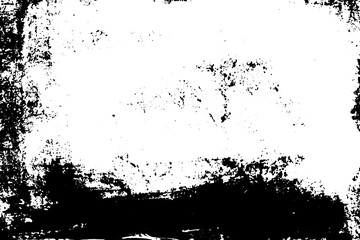 Rustic grunge vector texture with grain and stains. Abstract noise background. Weathered surface. Dirty and damaged. Detailed rough backdrop. Vector graphic illustration with transparent white. EPS10.