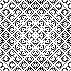 Fototapeta premium Black seamless abstract pattern. Overlay for background and backdrop. Ornamental design. PNG graphic illustration with transparent background.