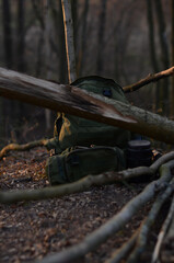 Obraz premium Hiking backpack 