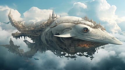 Sky Whale Metropolis