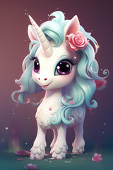 Unicorn. Little Pony. Generative AI