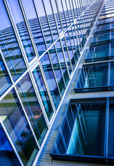 Obraz premium typical windows at an office building