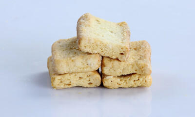 Crunchy Rusk or Toast for healthy life