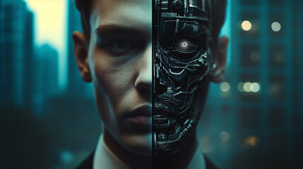 Half Man Half Artificial Intelligence 