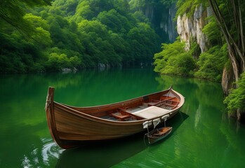 Obraz premium Free photo cascade boat clean china natural rural 