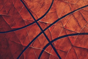 Texture background with a basketball pattern