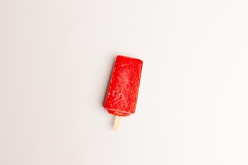 helado de fresa