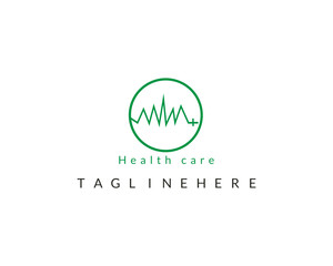 Logo for health care phonendoscope design.