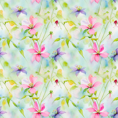 pattern with flowers