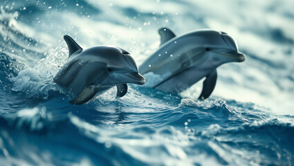 Dolphins, like other marine species, are exposed to the dangers of global warming