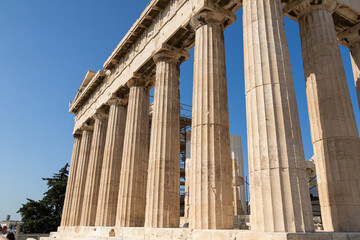 Obraz premium Partenone dell'Acropoli di Atene, Grecia