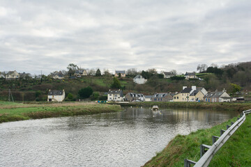 Le petit port de Goas Vilinic à Pontrieux - Bretagne France