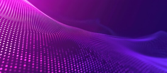 Abstract modern purple gradient with halftone texture decoration background. AI generated image
