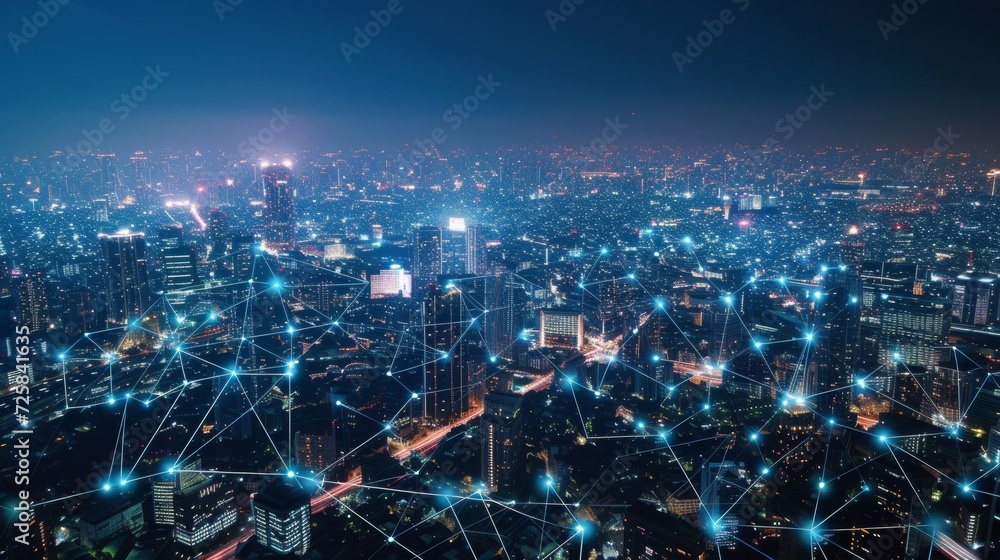 Poster skyline signals: tracing the path of wireless connectivity