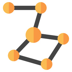 Premium download icon of constellation 