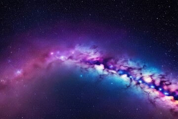 Vivid and captivating galaxy backdrop