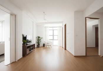 Obraz premium Spacious hall in modern apartment