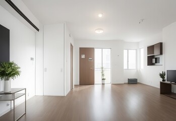 Spacious hall in modern apartment
