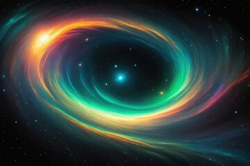 Obraz premium Marvelous and vibrant universe display