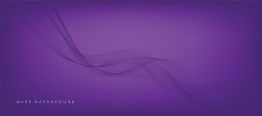 Abstract digital technology futuristic purple gradient background.	
