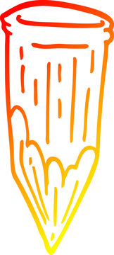 recommend clip art: warm gradient line drawing cartoon vampire stake