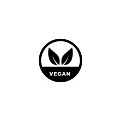 Obraz premium vegan icon