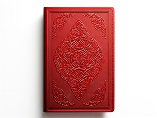 Hardcover Notebook Stationery Essential Isolated on White Background AI Generated