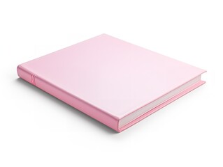 Hardcover Notebook Stationery Essential Isolated on White Background AI Generated