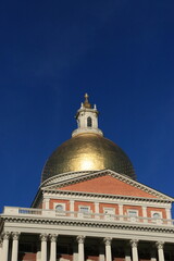 Fototapeta na wymiar Massachusetts State Capitol
