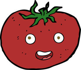 cartoon tomato