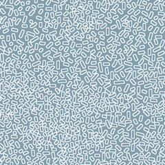 Fototapeta premium grey blue colours polka dots hand abstract draw minimal seamless geo pattern in vector . Shibori print. Watercolour batik. Handmade shirt tie dye Japan traditional tile.